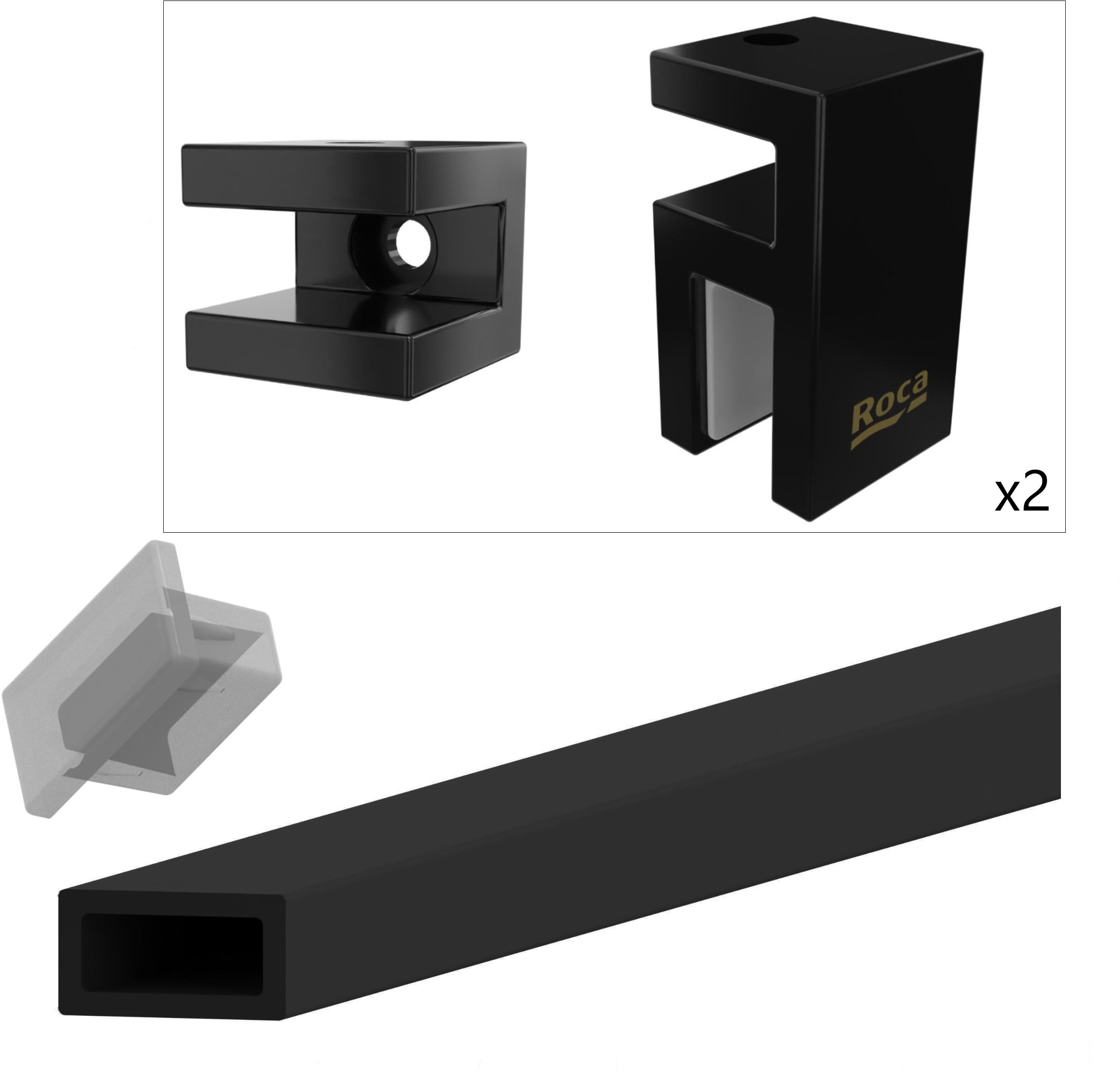 Roca District set de montare AMP8020006
