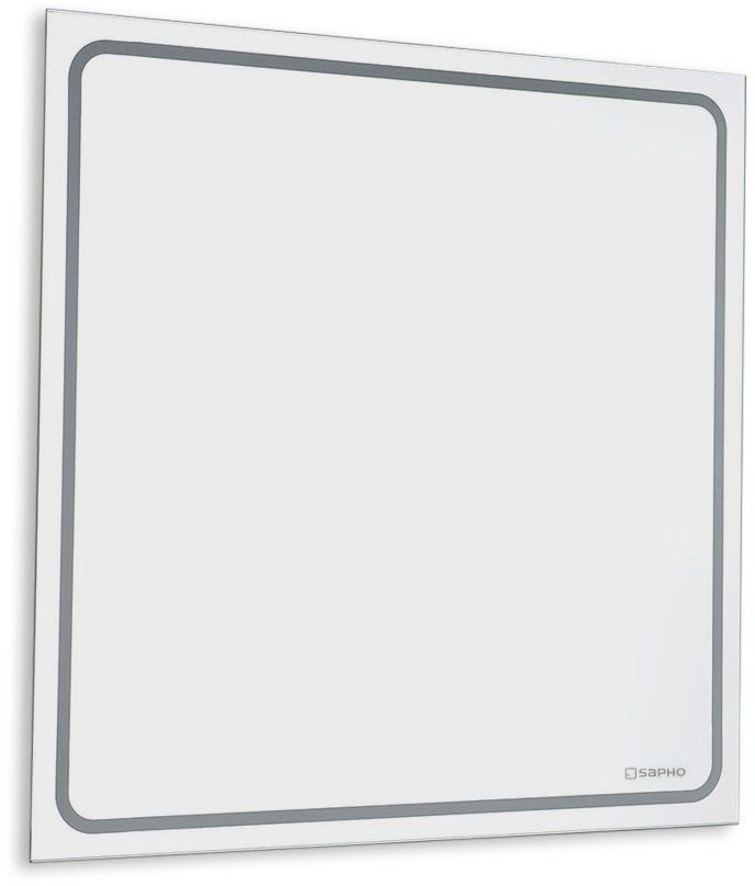 Sapho Gemini oglindă 70x70 cm pătrat cu iluminare GM070
