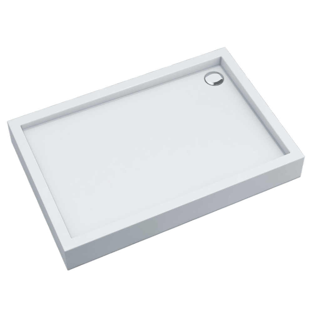 Schedline Favory Plus cădiță de duș dreptunghiulară cu sifon 120x90 cm alb 3ST.F1P-90120