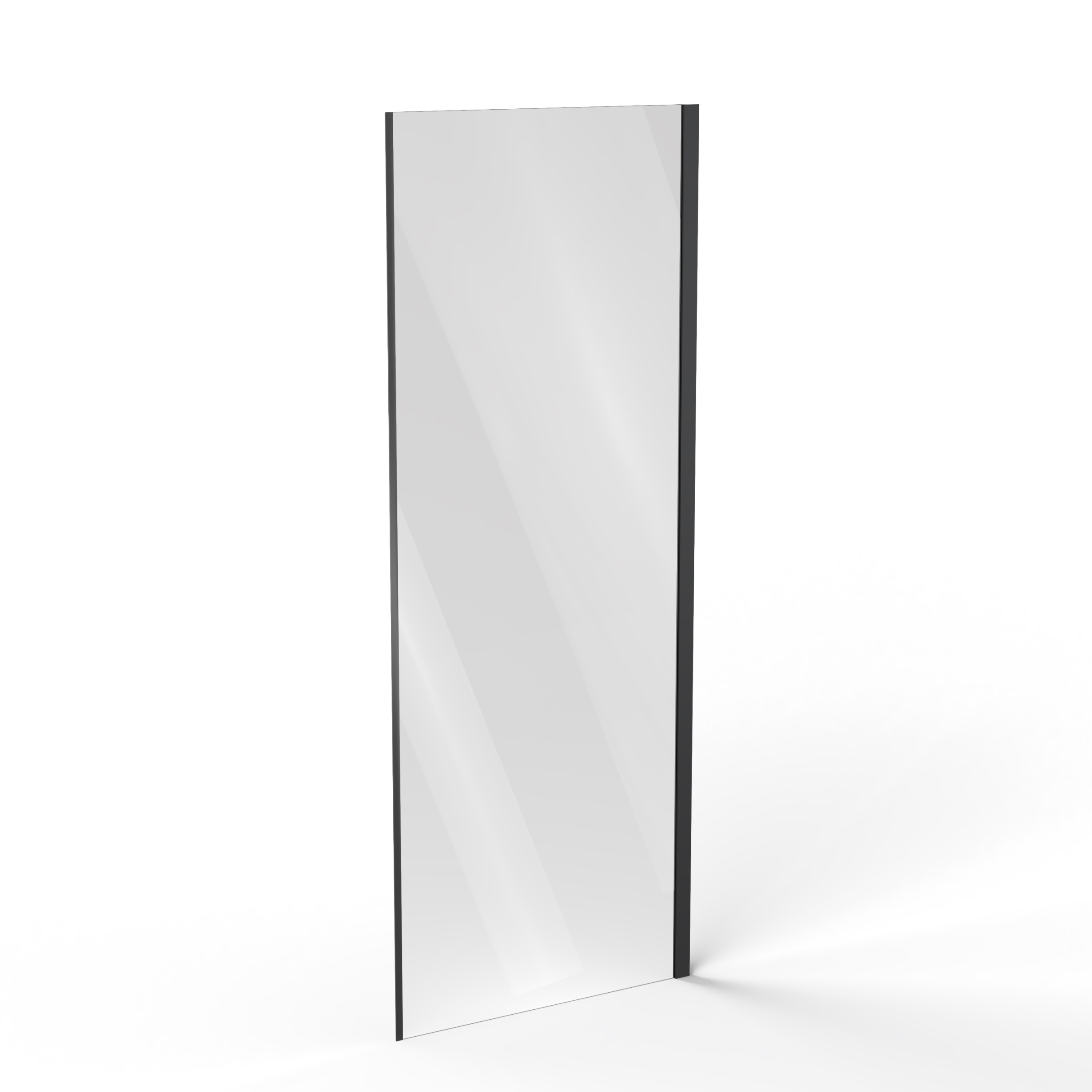 Ravak Cool! perete de duș 80 cm negru mat/sticla transparentă X9VV40300Z1
