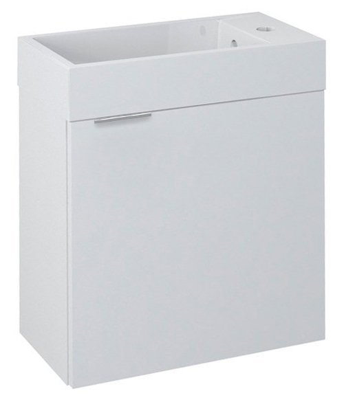 Sapho Latus dulap 49.5x24.5x50 cm sub chiuveta pe perete alb LT410-3030