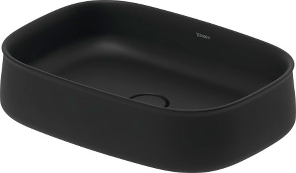 Duravit Zencha lavoar 55x39 cm oval de blat antracit 23735513791