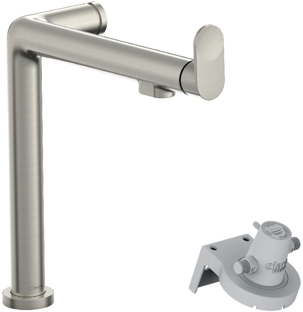 Hansgrohe Aqittura M91 baterie pentru filtru apă pe picior oţel inoxidabil 76804800