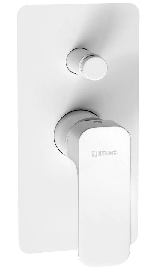 Sapho Spy baterie cadă-duș ascuns alb PY42/14