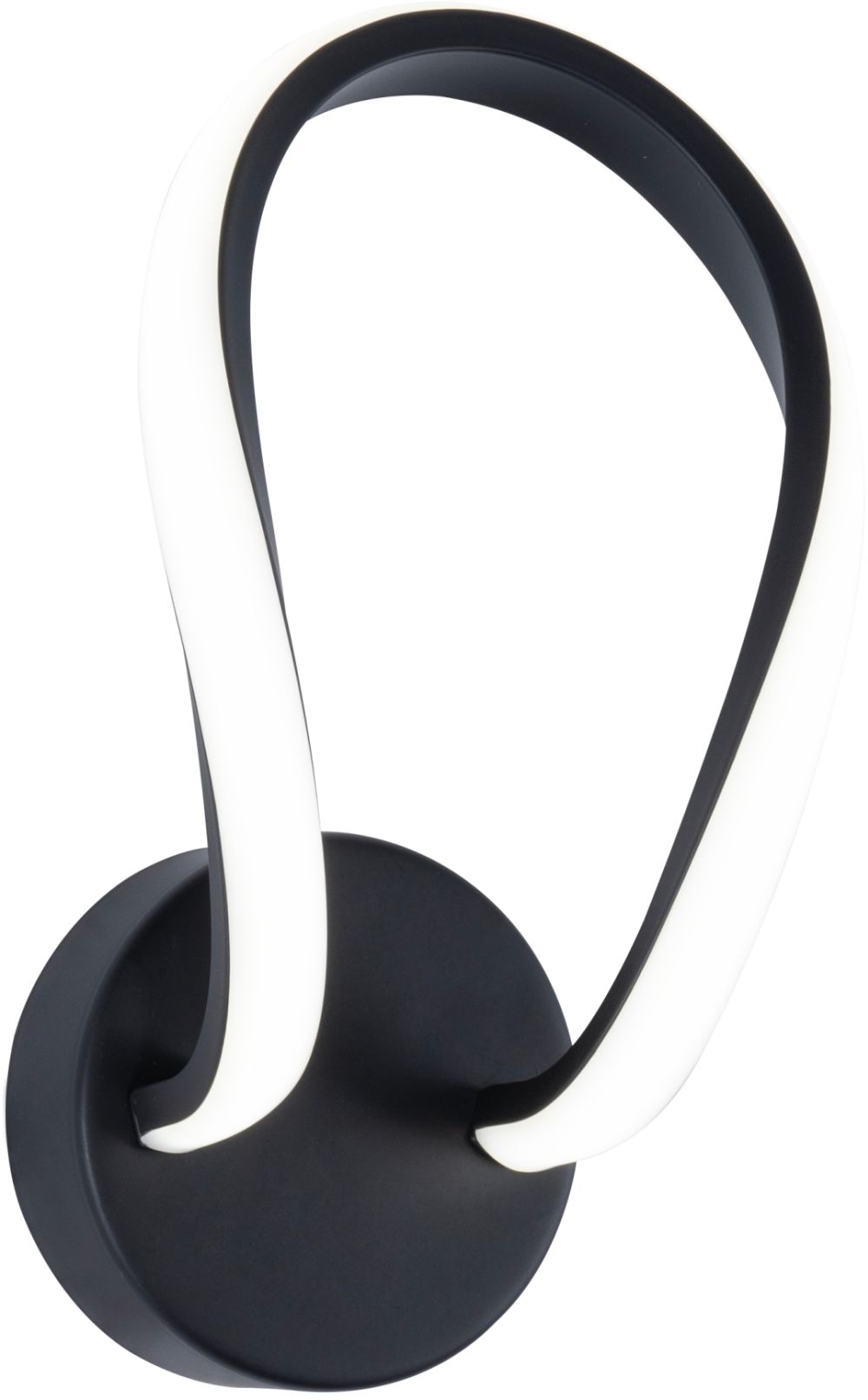 Zuma Line Erda lampă de perete 1x8 W negru 19600W-BK