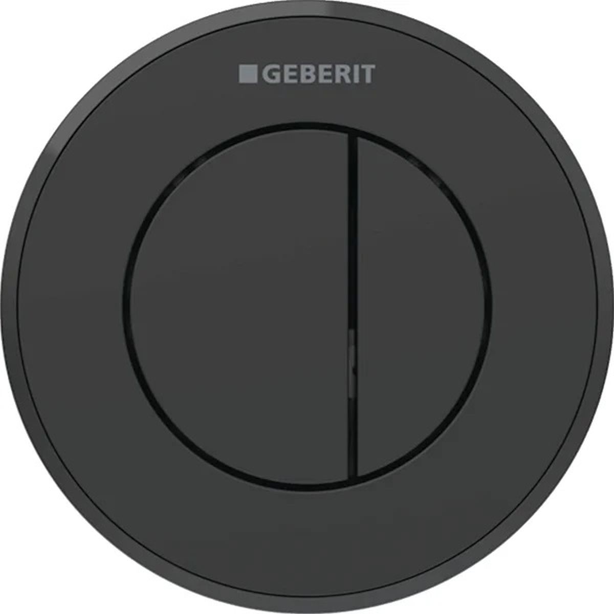 Geberit Typ 10 buton de spălare pentru WC negru 116.055.16.1