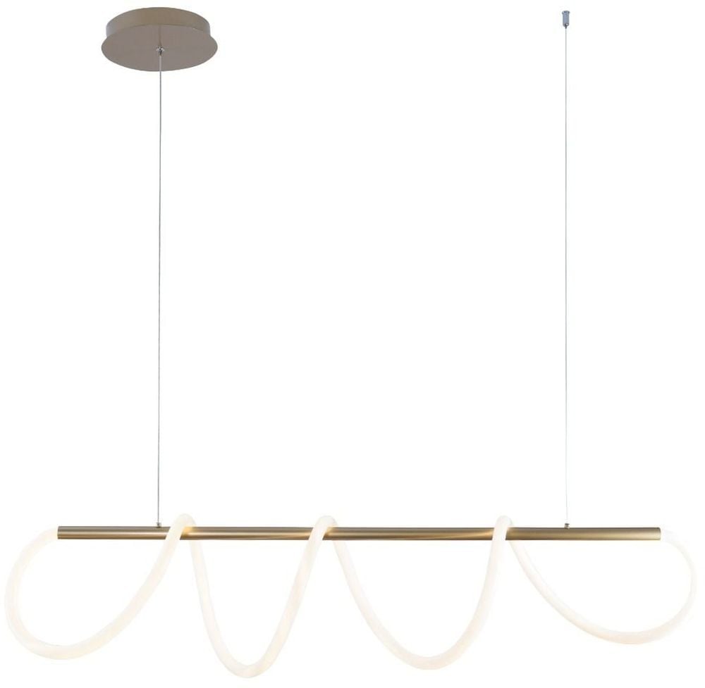 Zuma Line Balbo lampă suspendată 1x45 W auriu 20006PM-GD