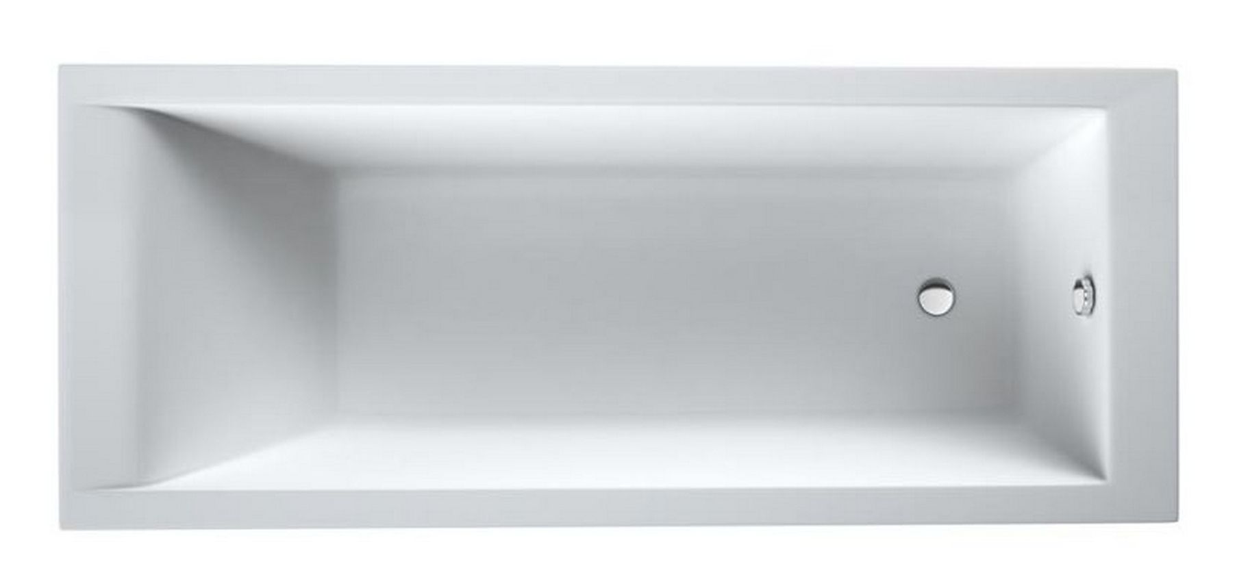 Schedline Maio cada dreptunghiulară 140x70 cm alb 3WST.M2P-14070