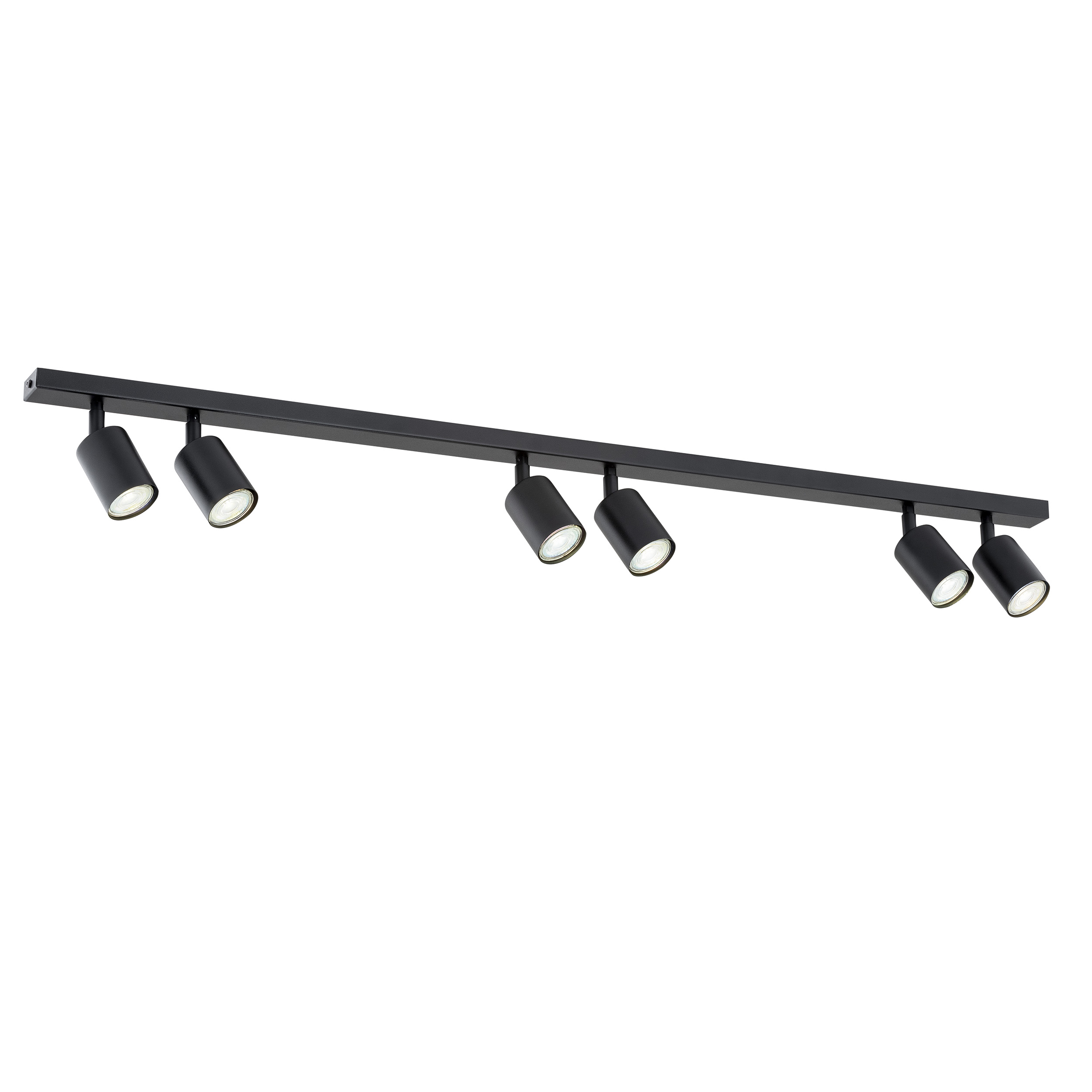 Emibig Flash lampă de tavan 6x8 W negru 1312/6