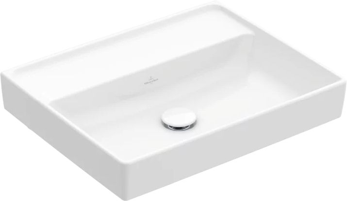 Villeroy & Boch Collaro lavoar 55x44 cm dreptunghiular clasică-mobilier alb 4A3358R1