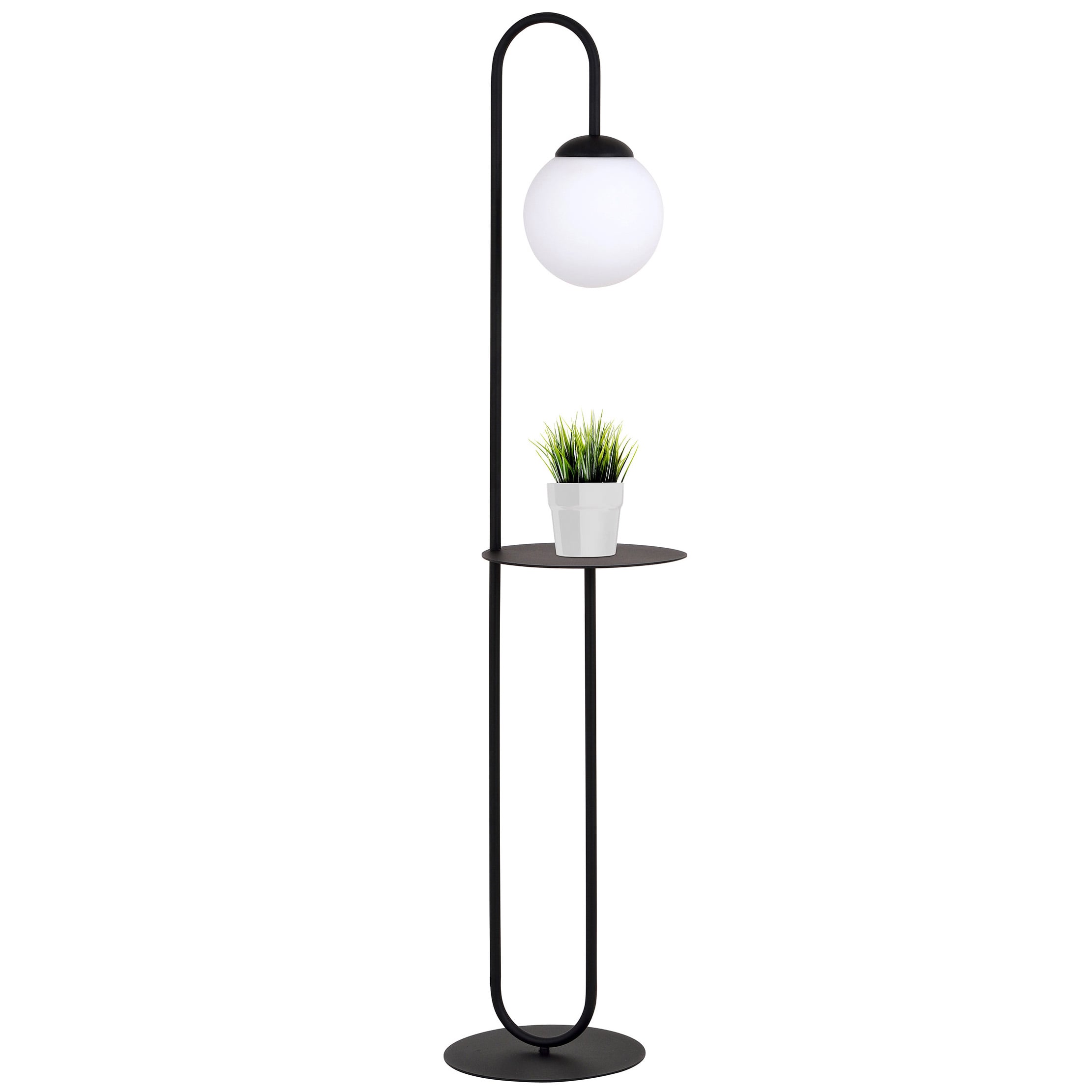 Emibig Bari lampă de podea 1x15 W negru 1235/LP1