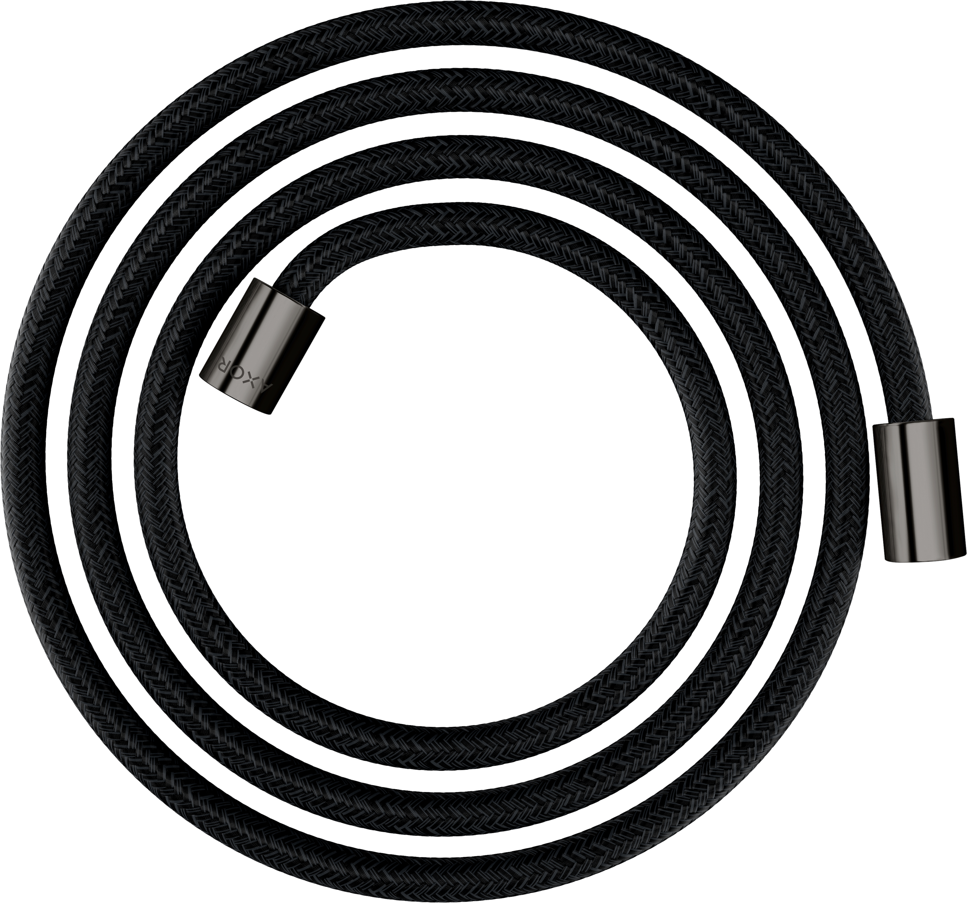 Axor ShowerSolutions furtun de duș 200 cm crom-negru 28291330