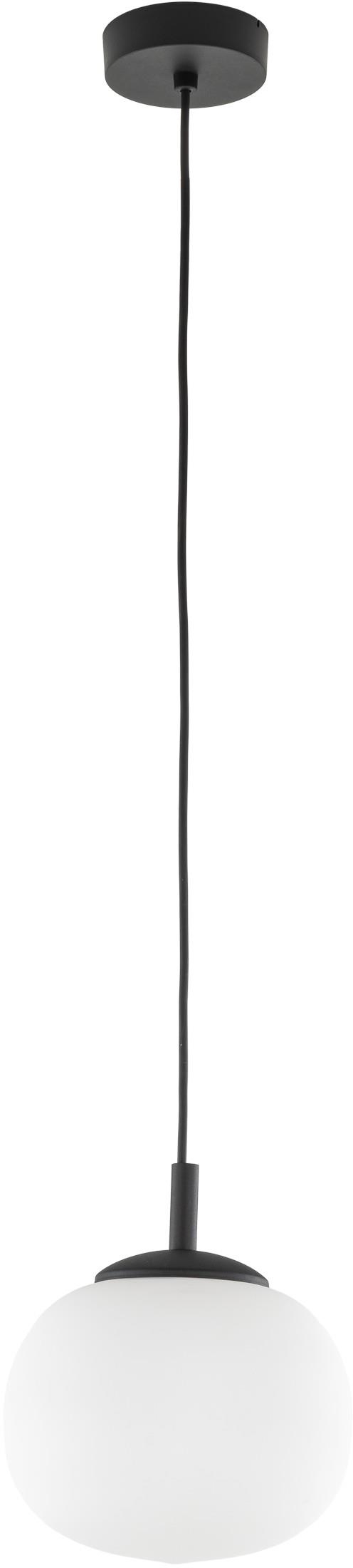 TK Lighting Vibe lampă suspendată 1x15 W alb-negru 5824