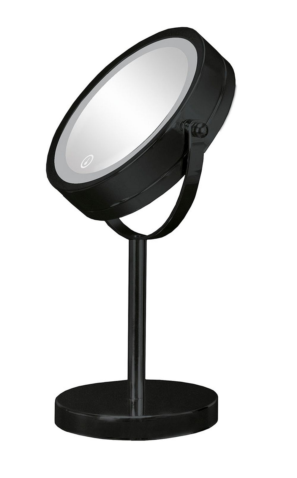 Kleine Wolke LED Mirror oglindă cosmetică 17.5x29.5 cm rotund cu iluminare negru 5887926886