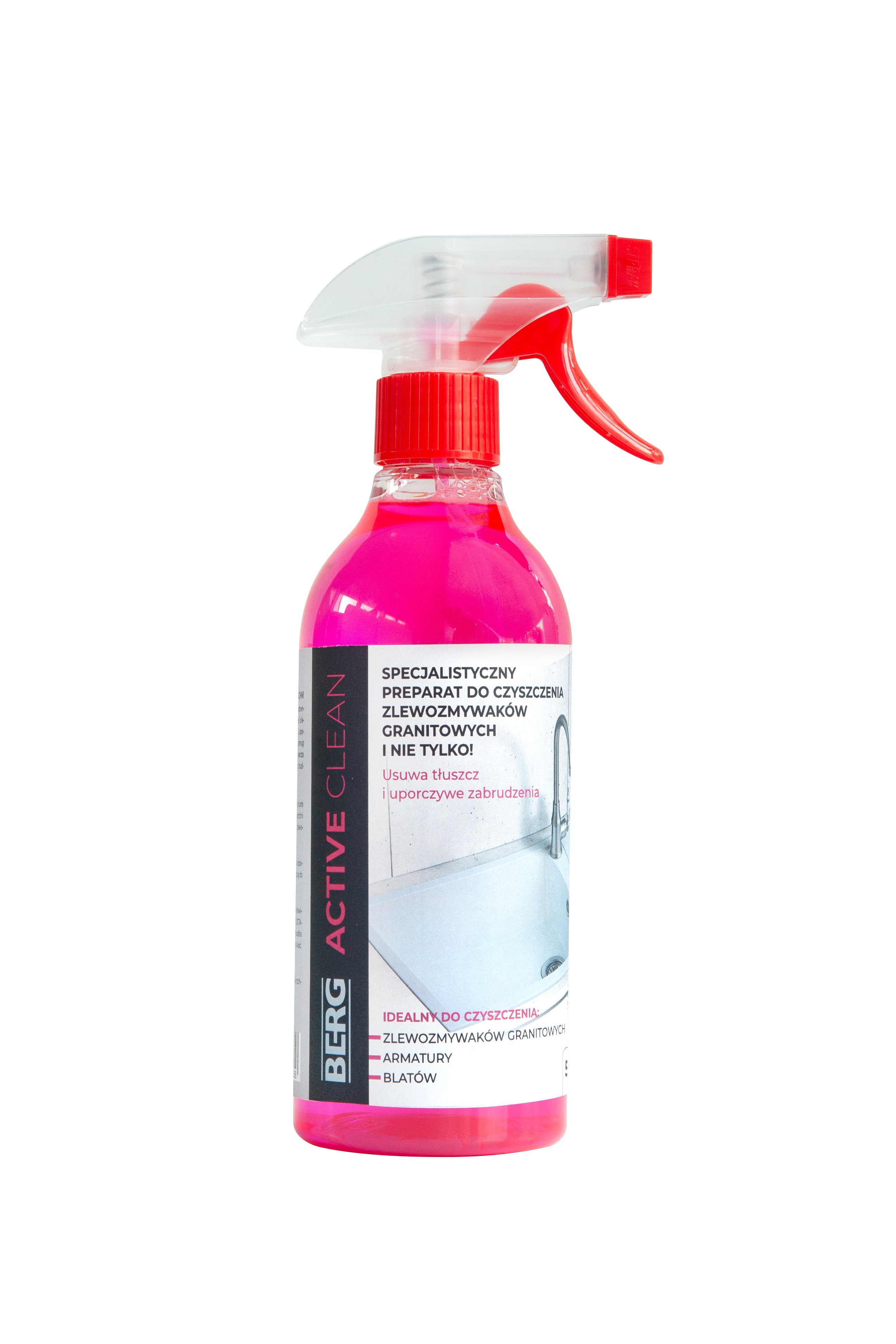Berg Active agent de curățare pentru chiuvete din granit 500 ml ACTIVECLEAN