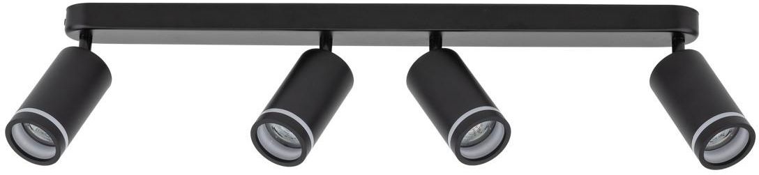 TK Lighting Jet lampă de tavan 4x10 W negru 6916