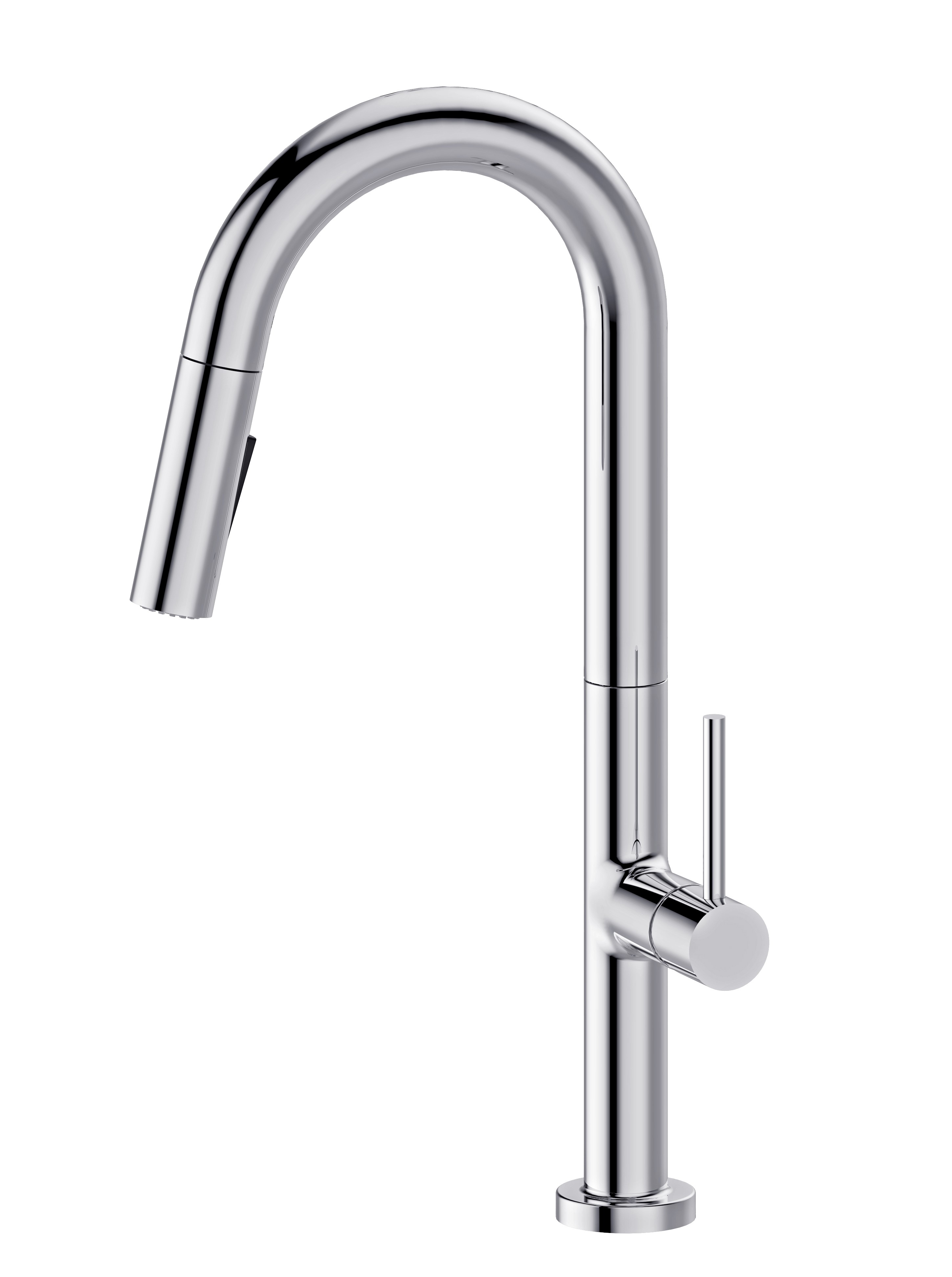 Berg Slim baterie bucătărie pe picior crom S130336