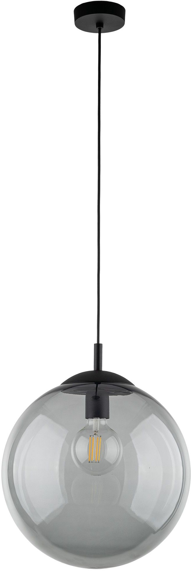 TK Lighting Esme lampă suspendată 1x15 W negru-grafit 5380