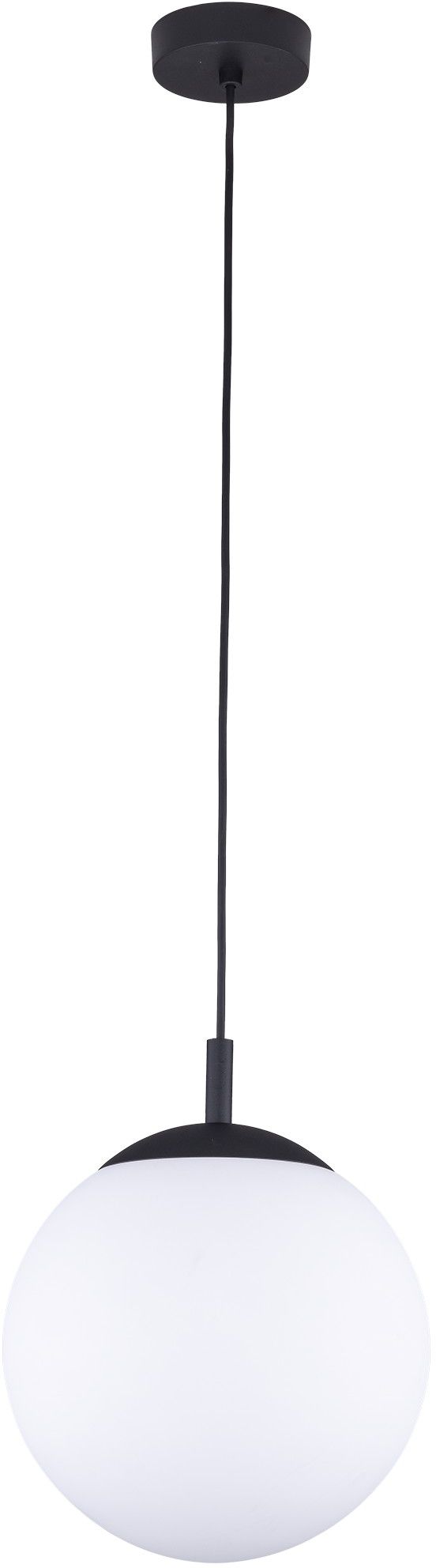 TK Lighting Esme lampă suspendată 1x15 W alb-negru 5669