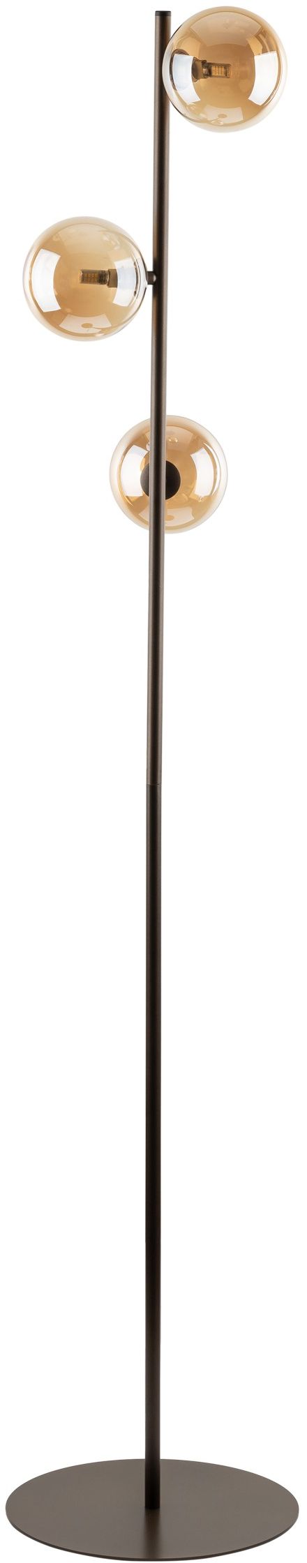 TK Lighting Esme lampă de podea 3x6 W maro 6189