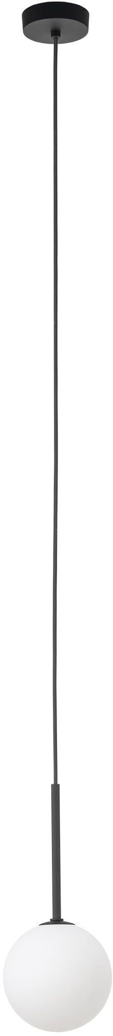 TK Lighting Martin lampă suspendată 1x6 W alb-negru 4502