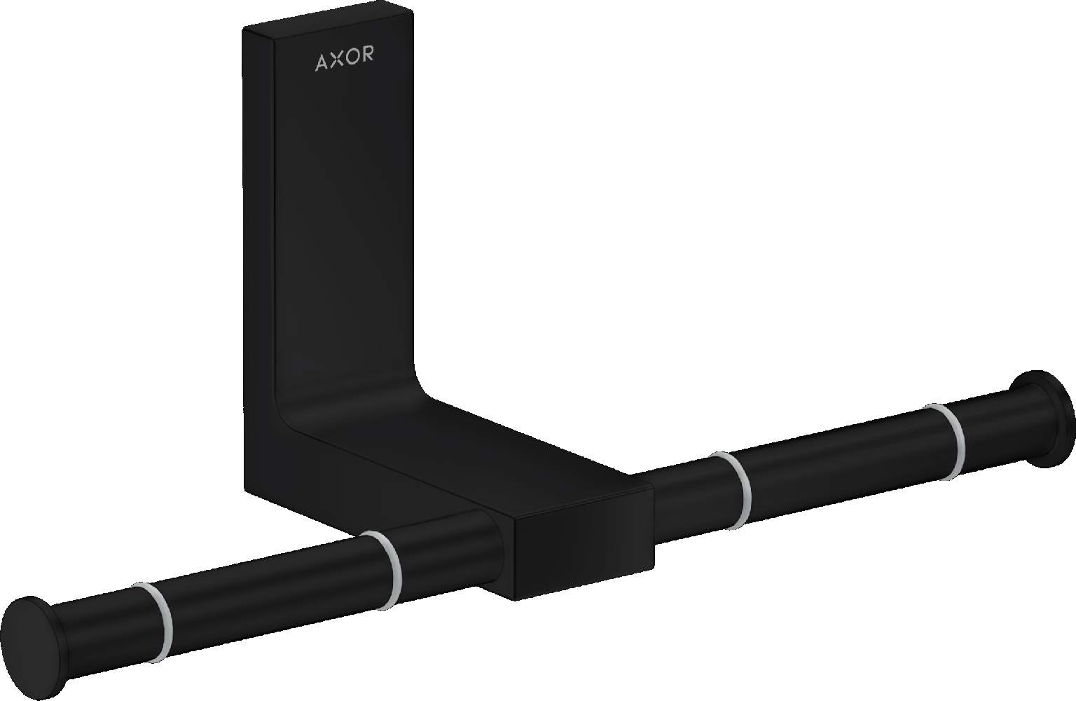 Axor Universal Rectangular suport pentru hârtie igienică negru 42657670