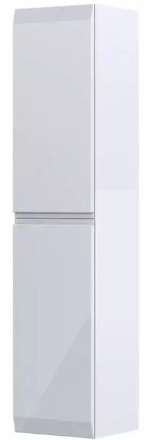 Oristo Brylant dulap 35x32x160 cm laterala pe perete alb OR36-SB2D-35-1-V3