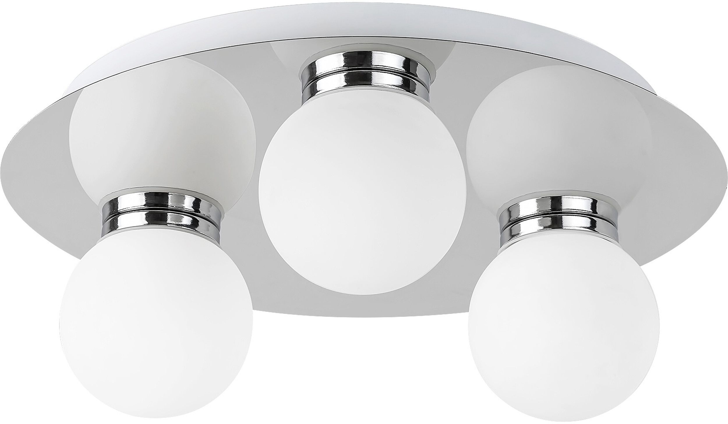 Rabalux Becca lampă de tavan 3x28 W alb-crom 2113