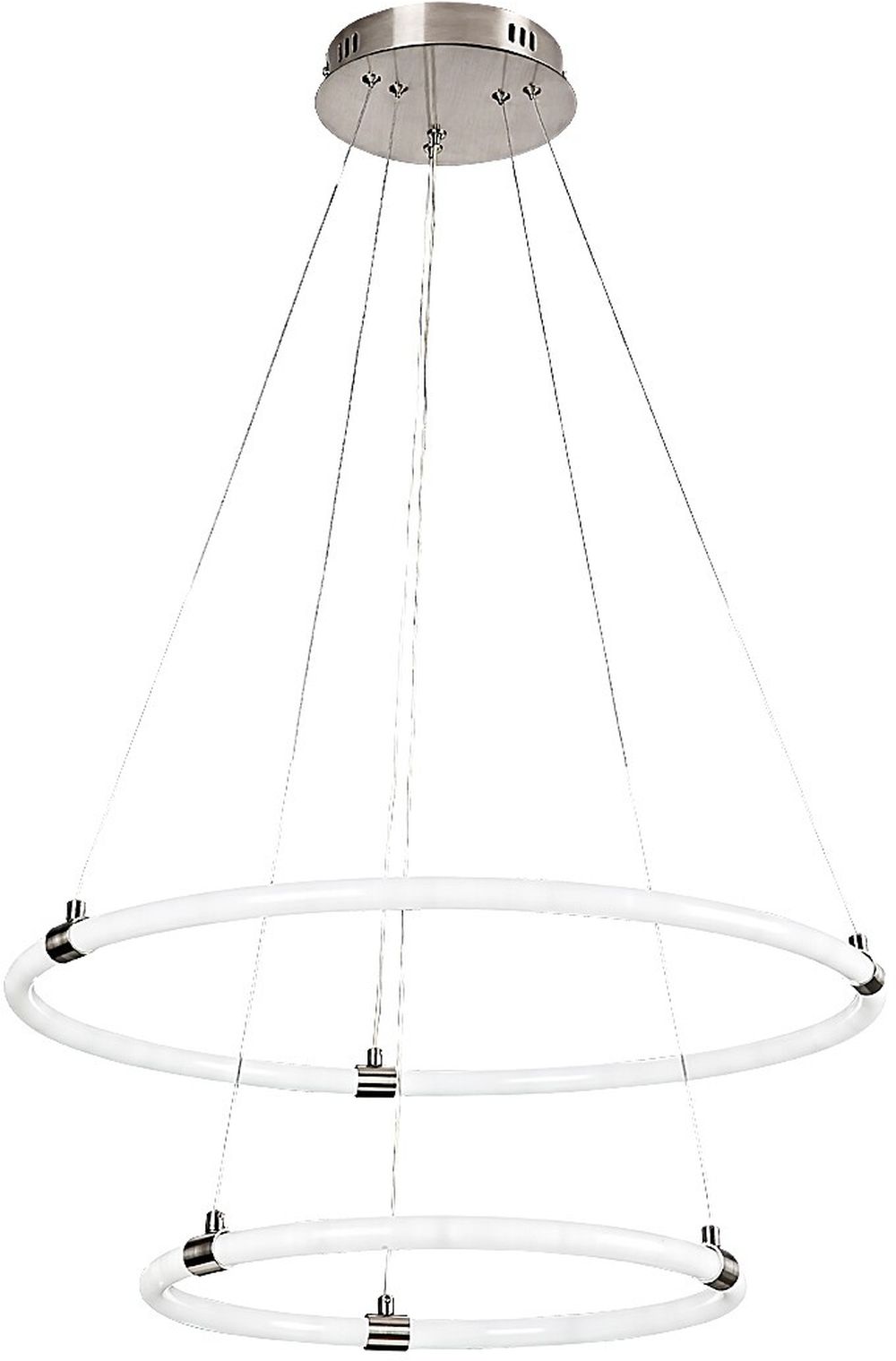 Rabalux Irelia lampă suspendată 2x55 W crom-satin 72009