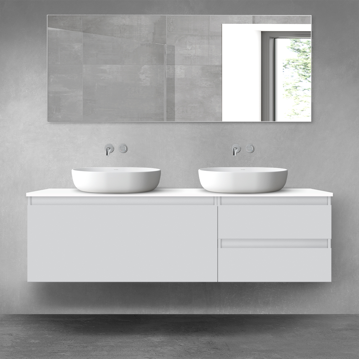 Set dulap Oltens Vernal 60015700, dulap Oltens Vernal 60000700, 63008000