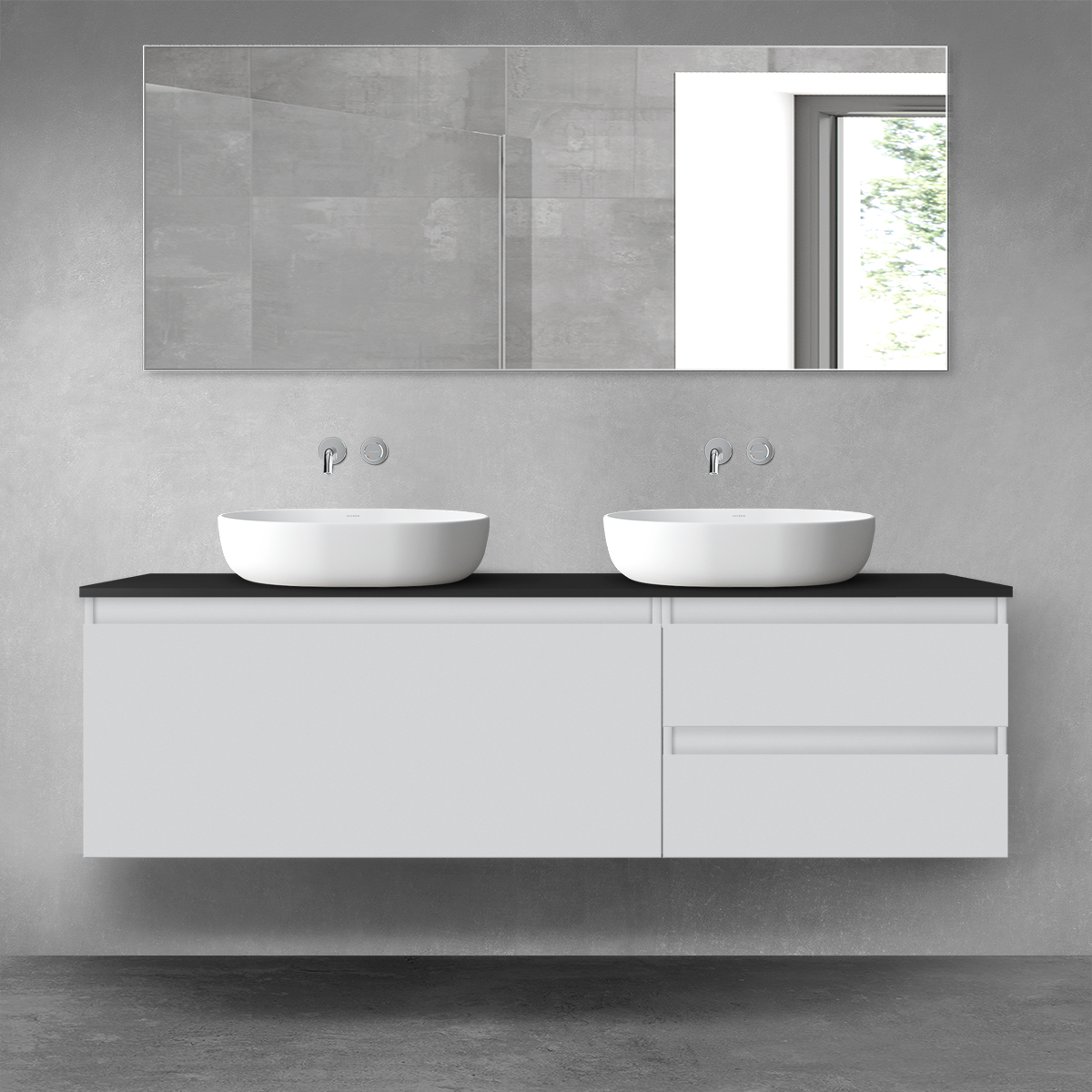 Set dulap Oltens Vernal 60015700, dulap Oltens Vernal 60000700, 63008300