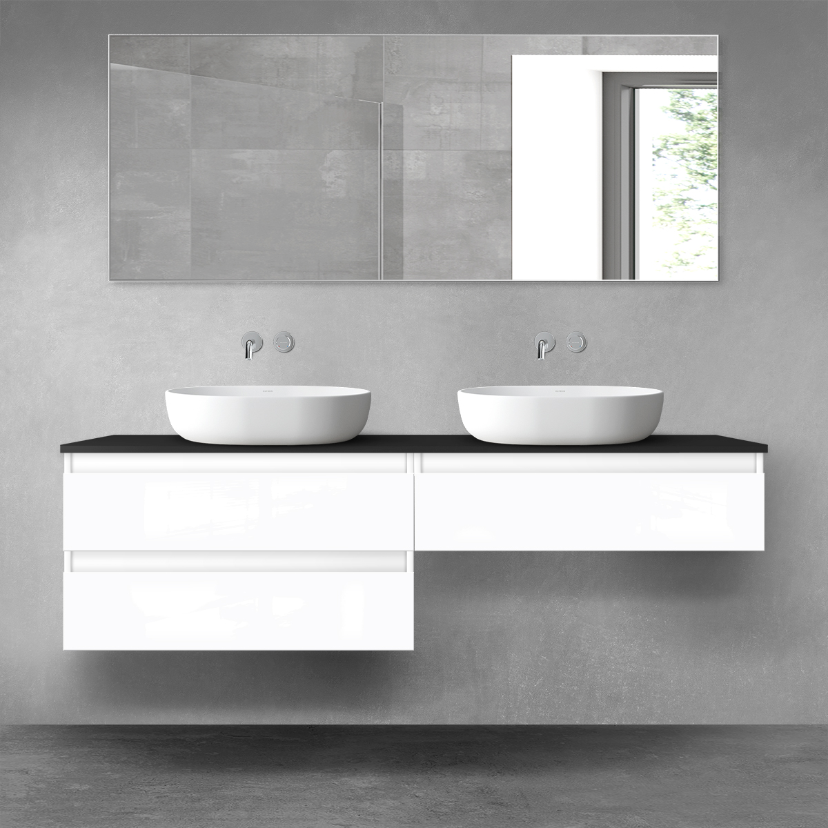 Set dulap Oltens Vernal 60003000, dulap Oltens Vernal 60010000, 63008300