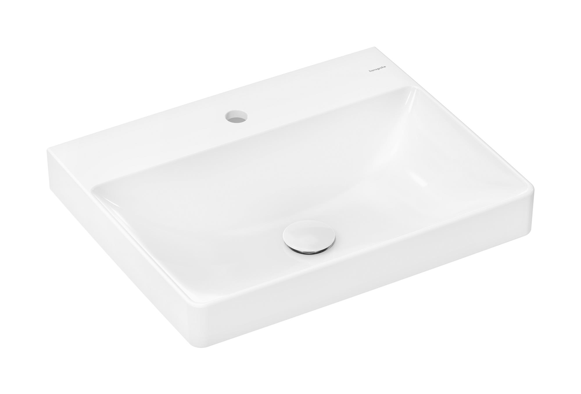 Hansgrohe Xelu Q lavoar 60x48 cm dreptunghiular de blat alb 61018450