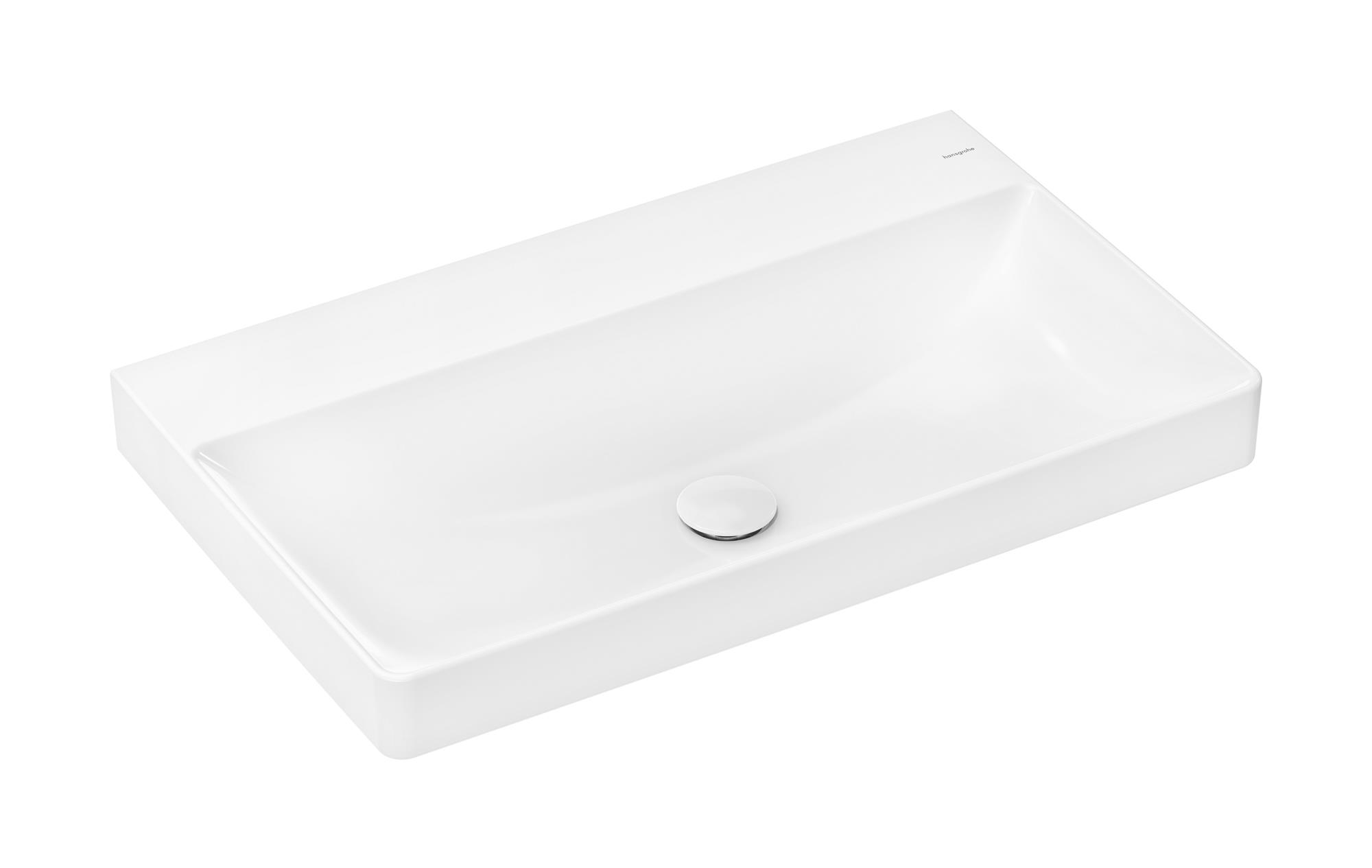 Hansgrohe Xelu Q lavoar 80x48 cm dreptunghiular clasică-mobilier alb 61021450