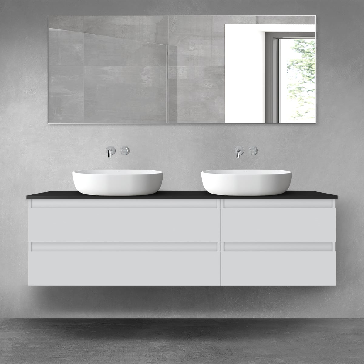 Set dulap Oltens Vernal 60002700, dulap Oltens Vernal 60000700, 63008300