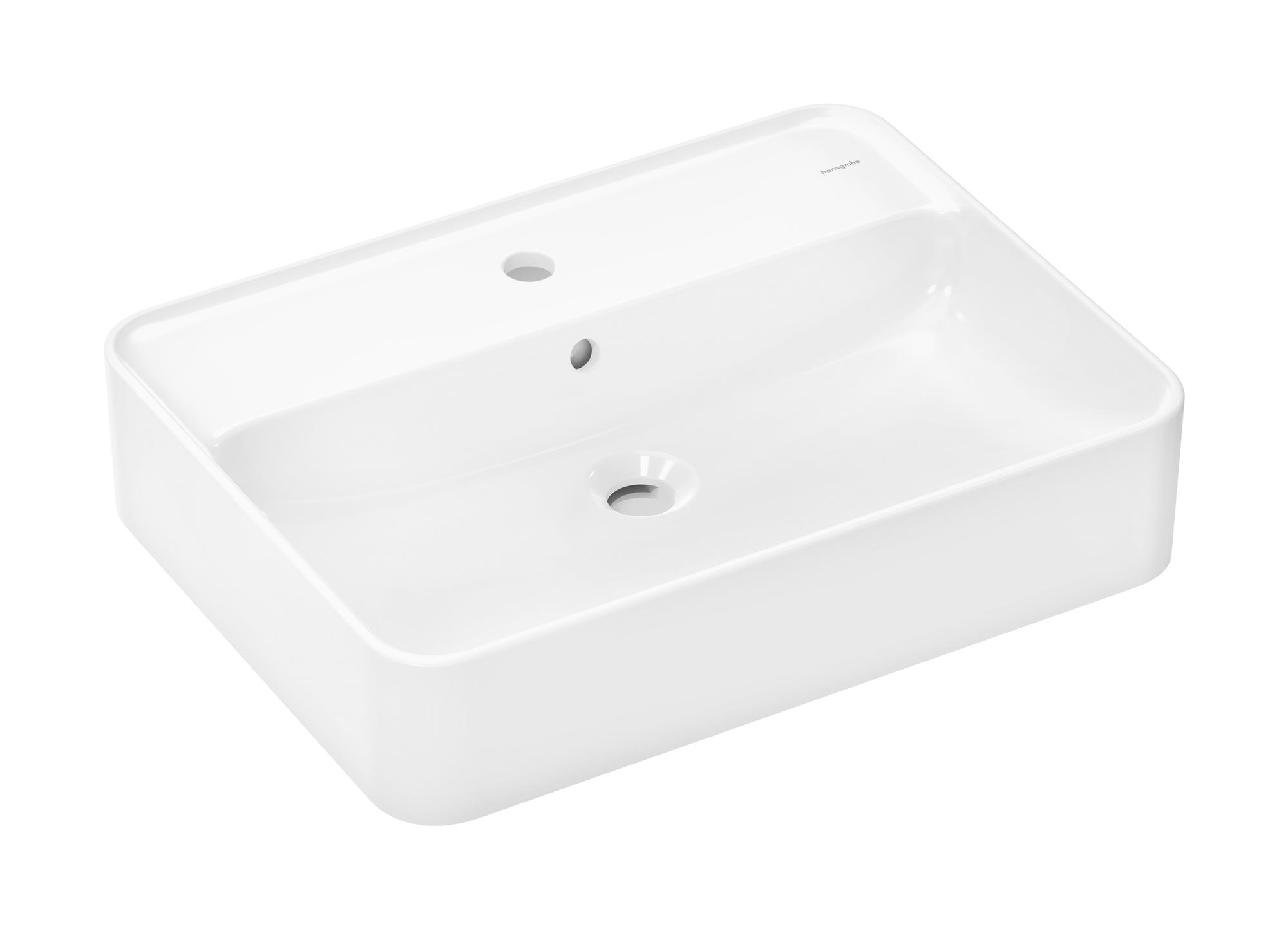 Hansgrohe Xuniva Q lavoar 60x45 cm dreptunghiular de blat alb 61082450