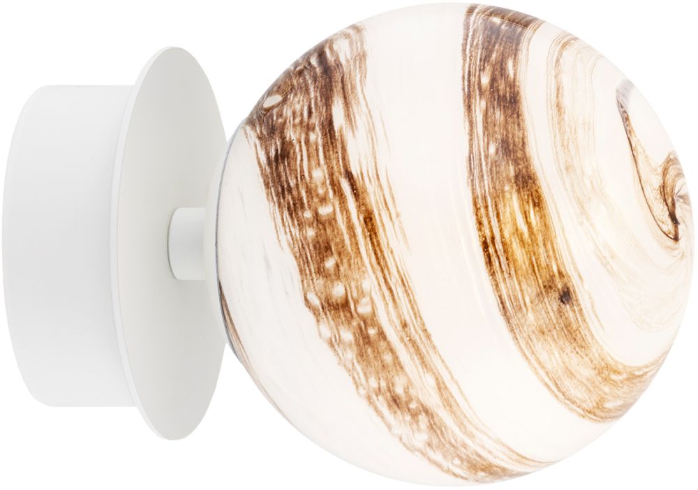 Argon Fabio lampă de perete 1x7 W alb-maro-cremos 8454