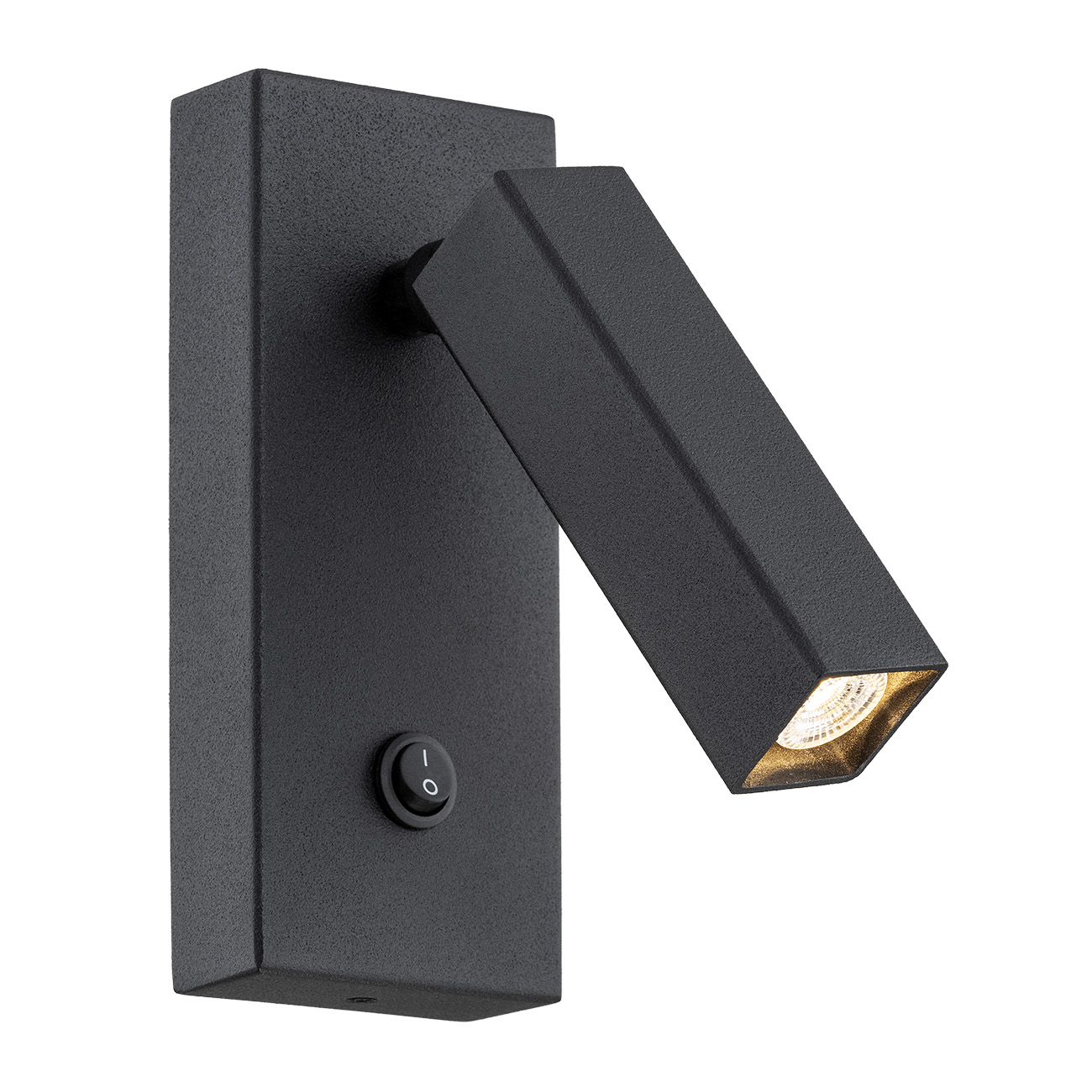 Argon Rock lampă de perete 1x6 W negru 4723