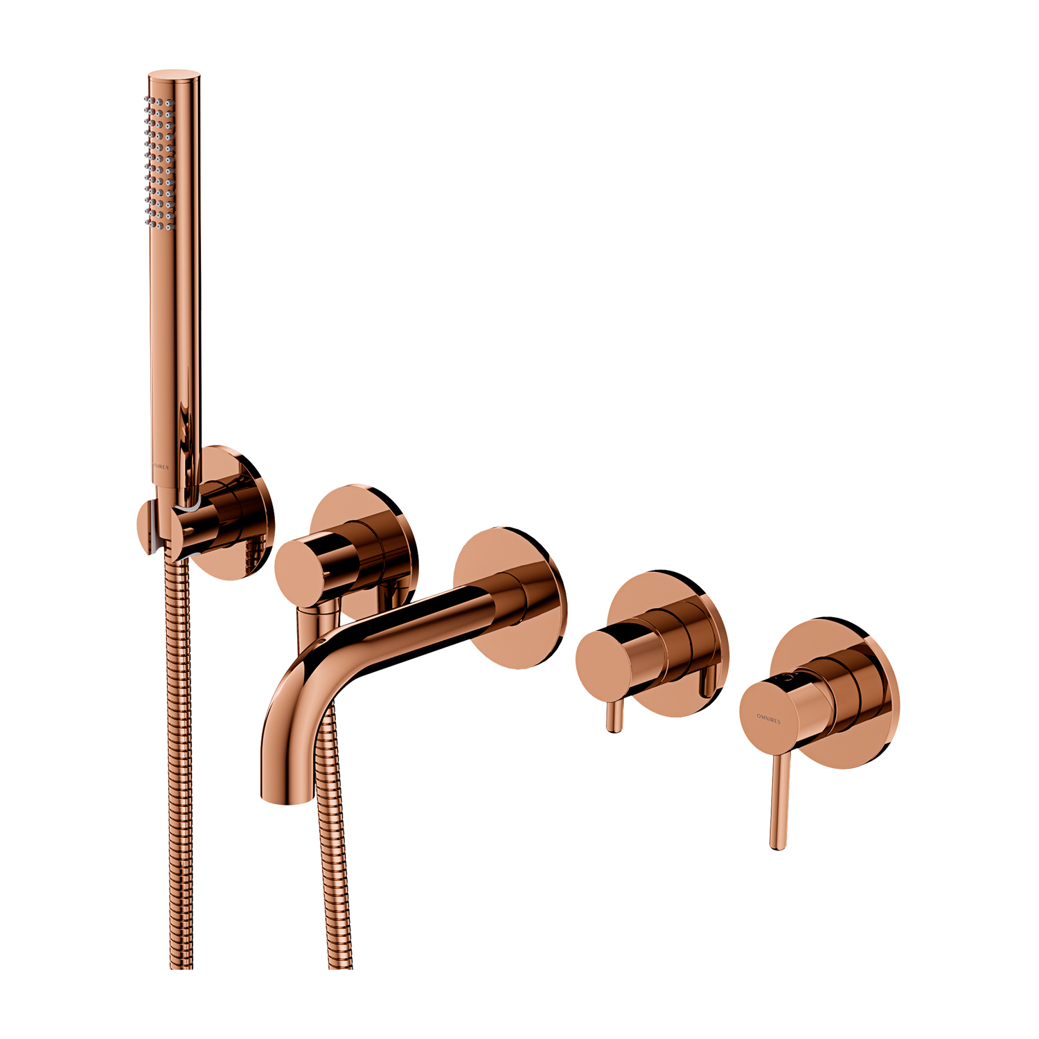 Omnires Y baterie cadă-duș ascuns cupru Y1237/1SCP