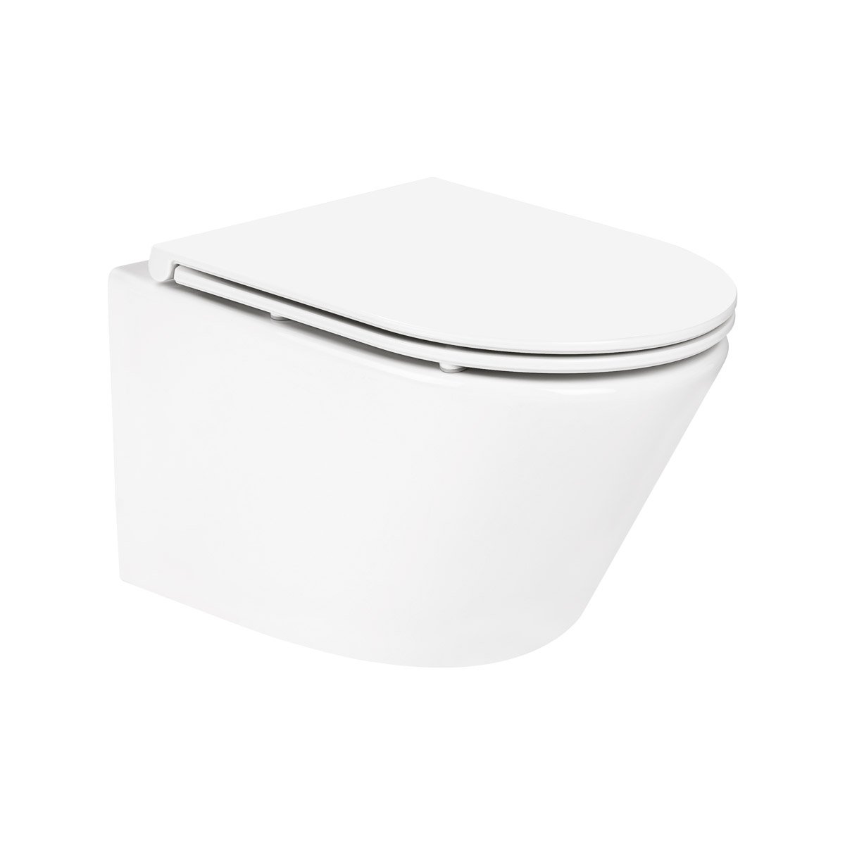 Set vas WC Oltens Jog Kort 42027000, capac WC Oltens Jog Kort 45114000