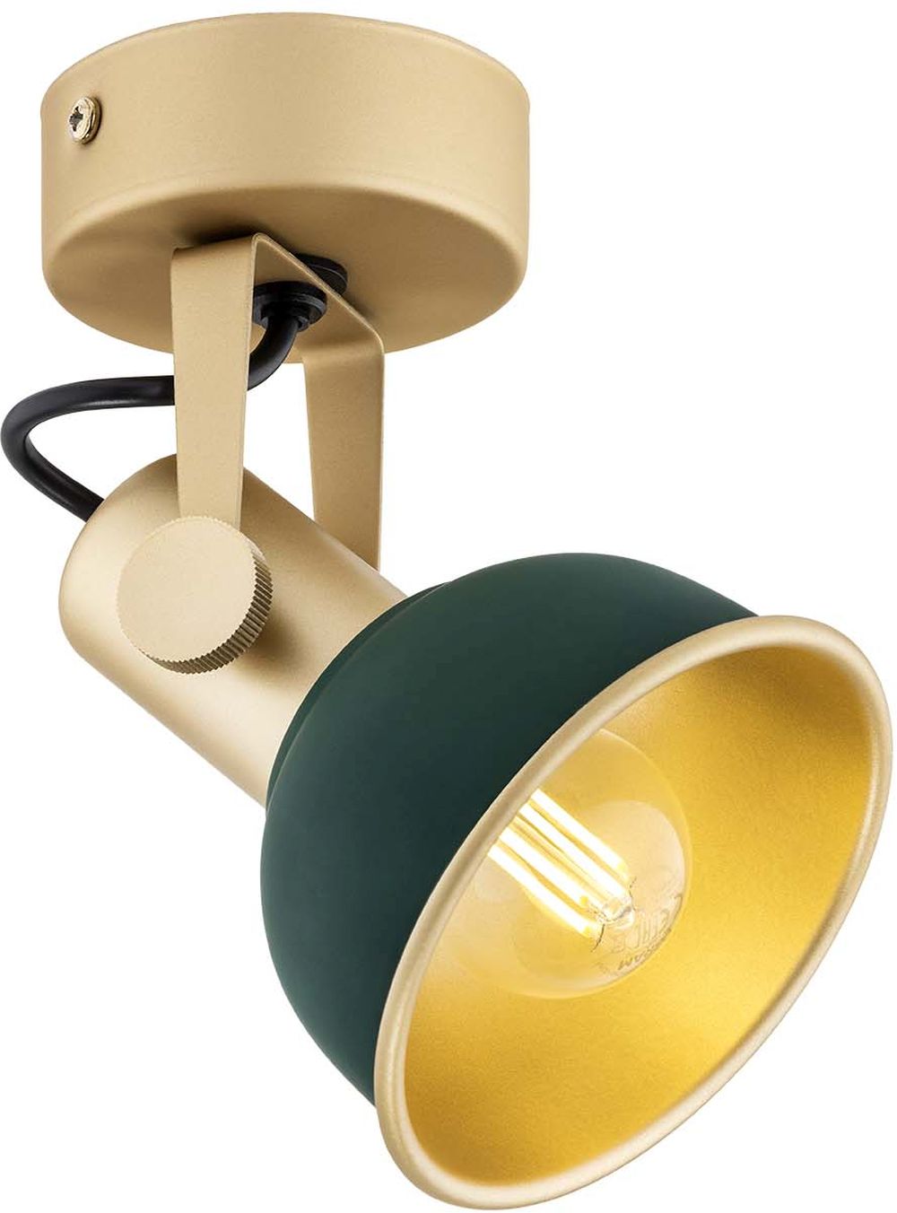 Argon Lenora lampă de perete 1x7 W verde-auriu 8247