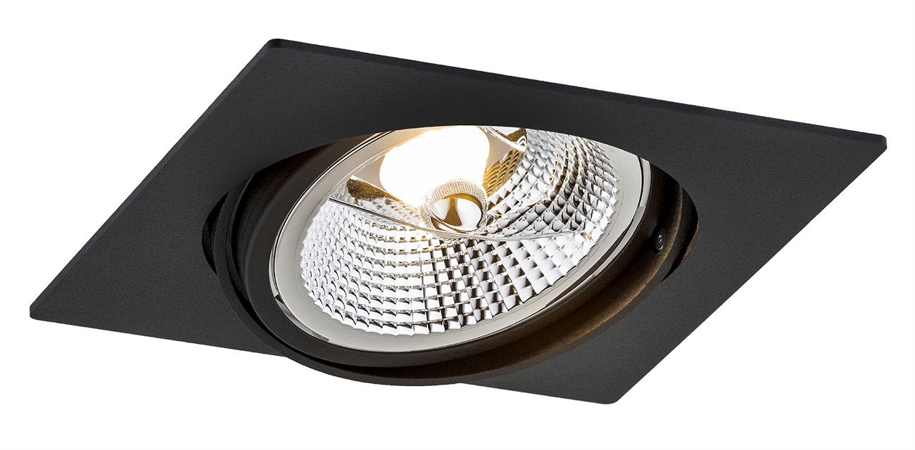 Argon Olimp Plus lampă încorporată 1x12 W negru 4746BZ