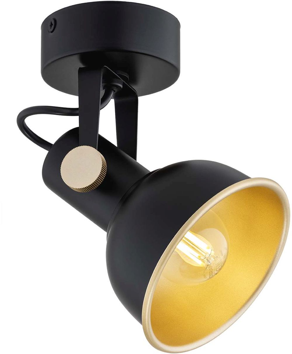 Argon Lenora lampă de perete 1x7 W negru-auriu 8246