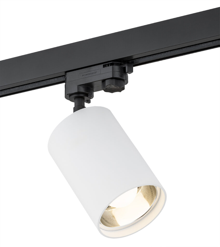 Argon Bergen lampa pentru șină 1x15 W alb-negru 4305