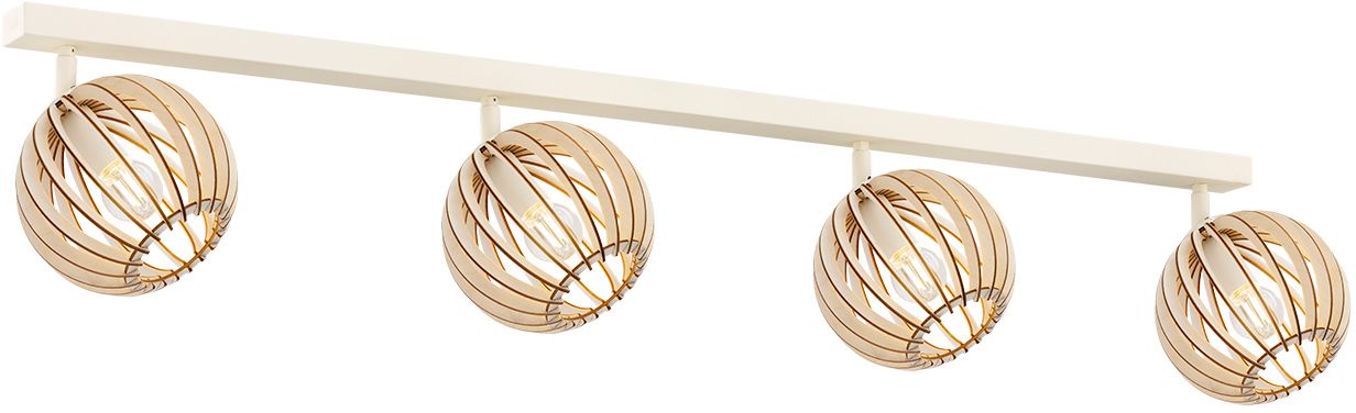 Argon Parula lampă de tavan 4x7 W maro-bej 1820