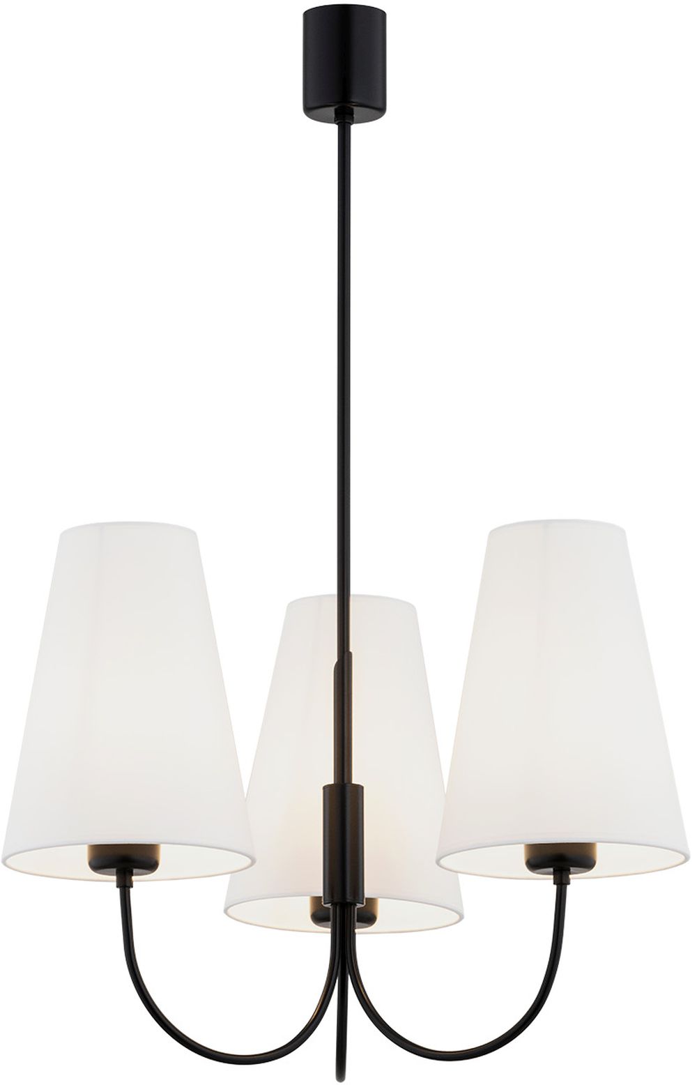Argon Safiano lampă de tavan 3x15 W alb-negru 6268