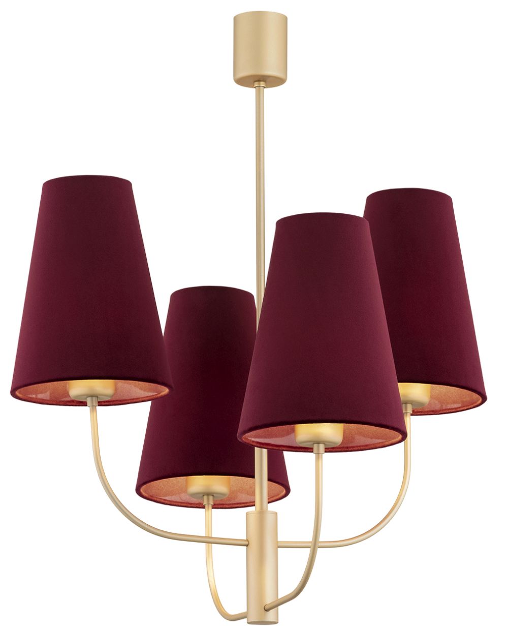 Argon Safiano lampă de tavan 4x15 W auriu 1827