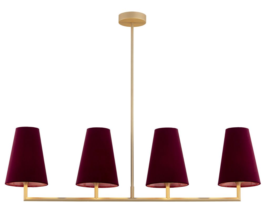 Argon Safiano lampă de tavan 4x15 W auriu 1829