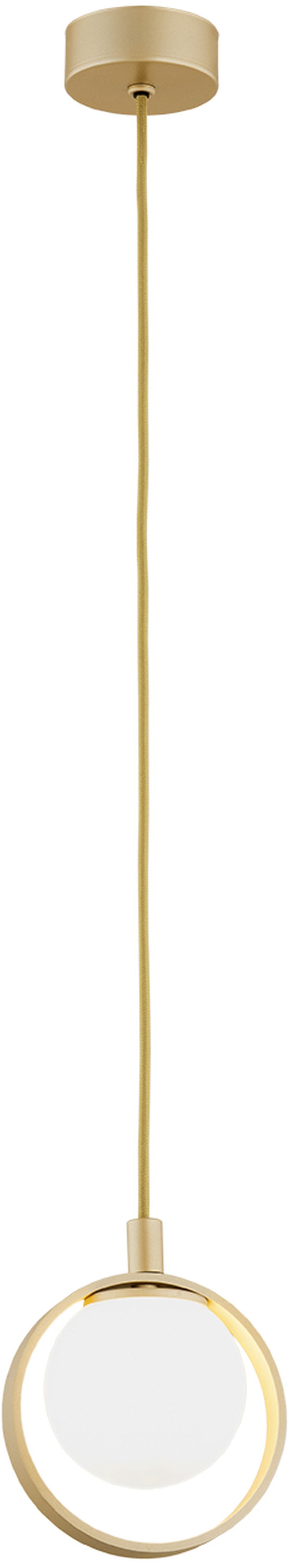 Argon Saturnia lampă suspendată 1x6 W auriu-opal 8257