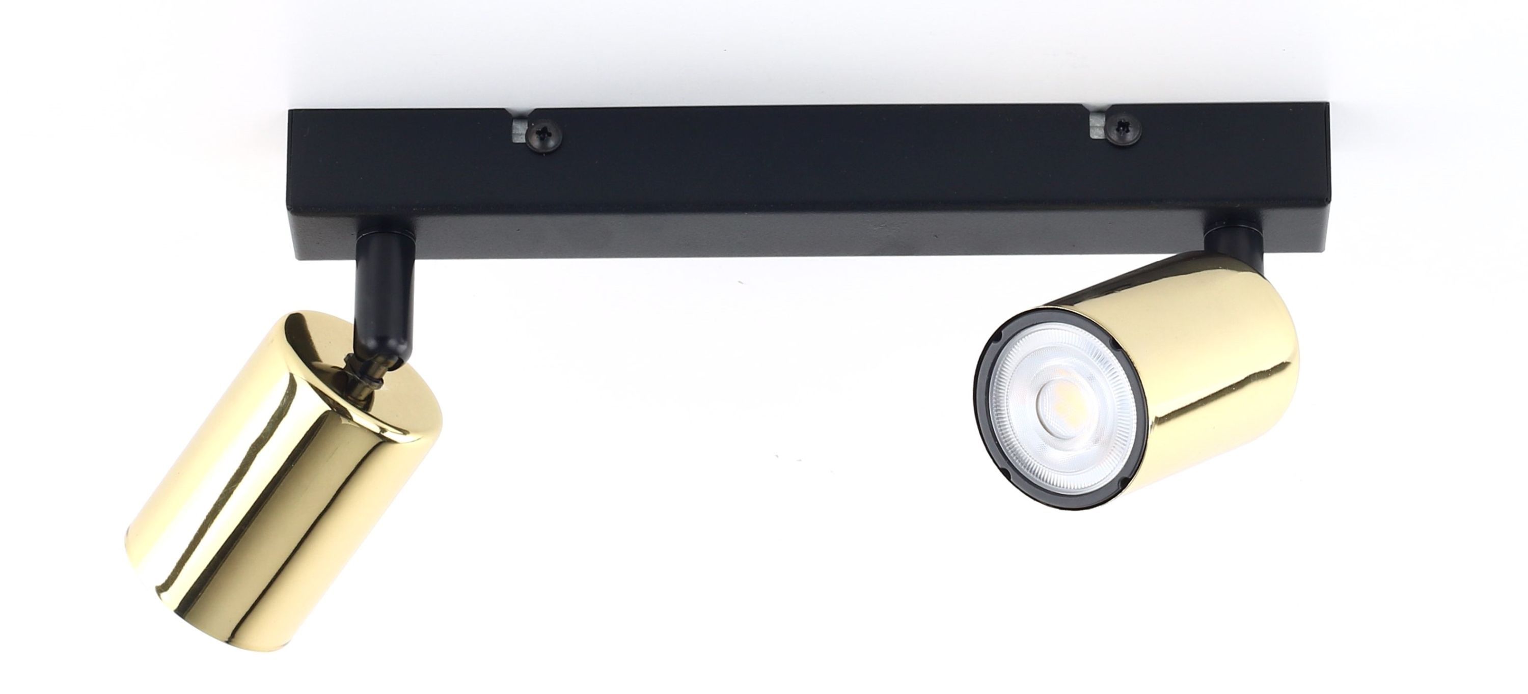 TK Lighting Top lampă de tavan 2x10 W negru-auriu 5967